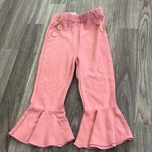 Pink Flared Kids Bottoms